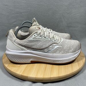Saucony Echelon 9 Shoes Women's Size 9.5 Beige Running Comfort Athletic Sneakers